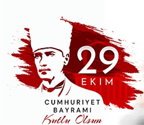 Kaymakamımız Sayın Ramazan TEKE'nin 29 Ekim Cumhuriyet Bayramı Kutlama Mesajı