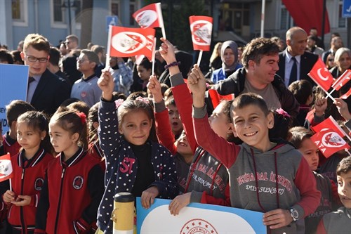  29 Ekim Cumhuriyet Bayramının 99. Yıldönümü kutlandı.
